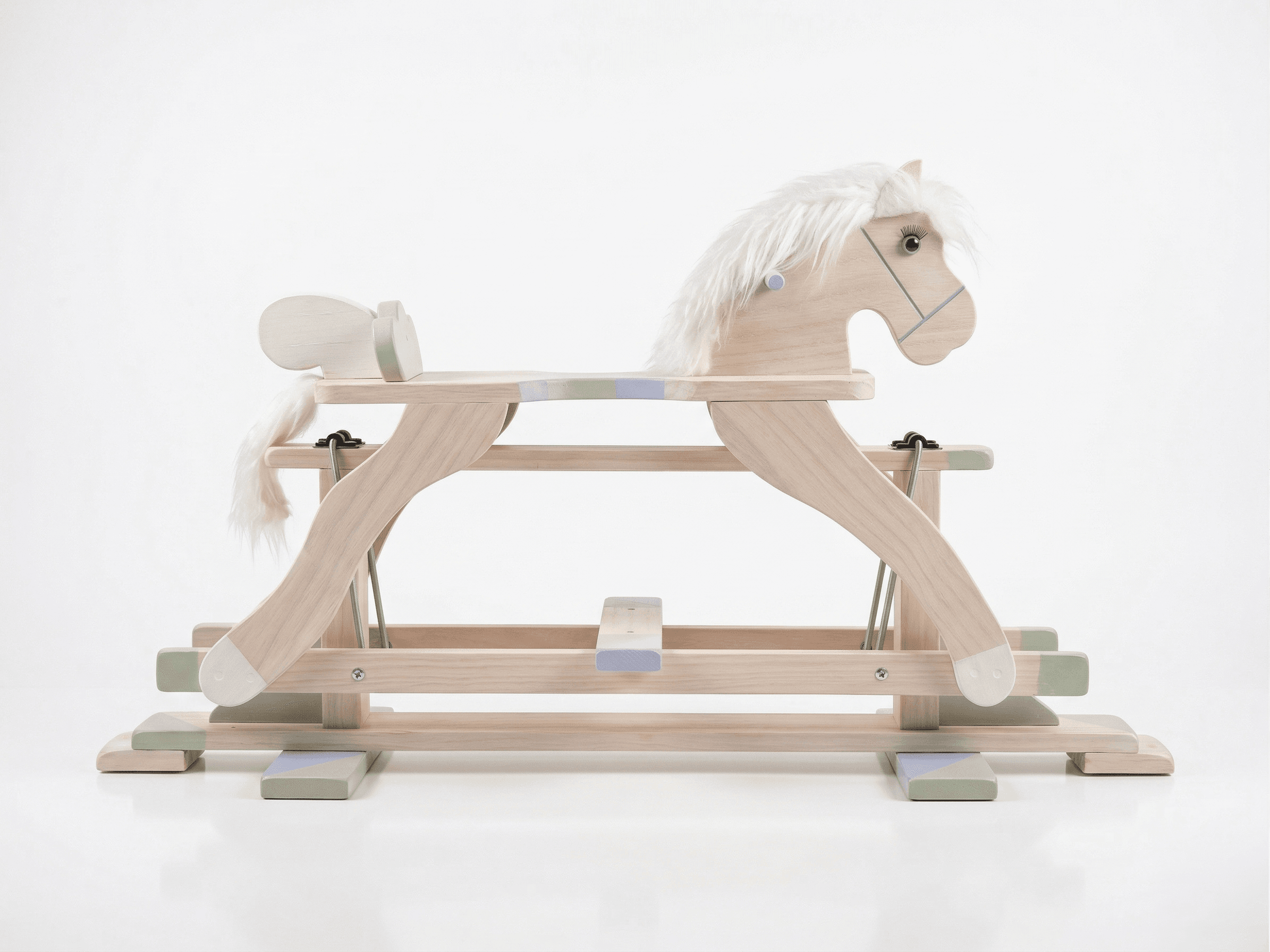 il Cavallino Heritage Edition - sage and pink variant, side view