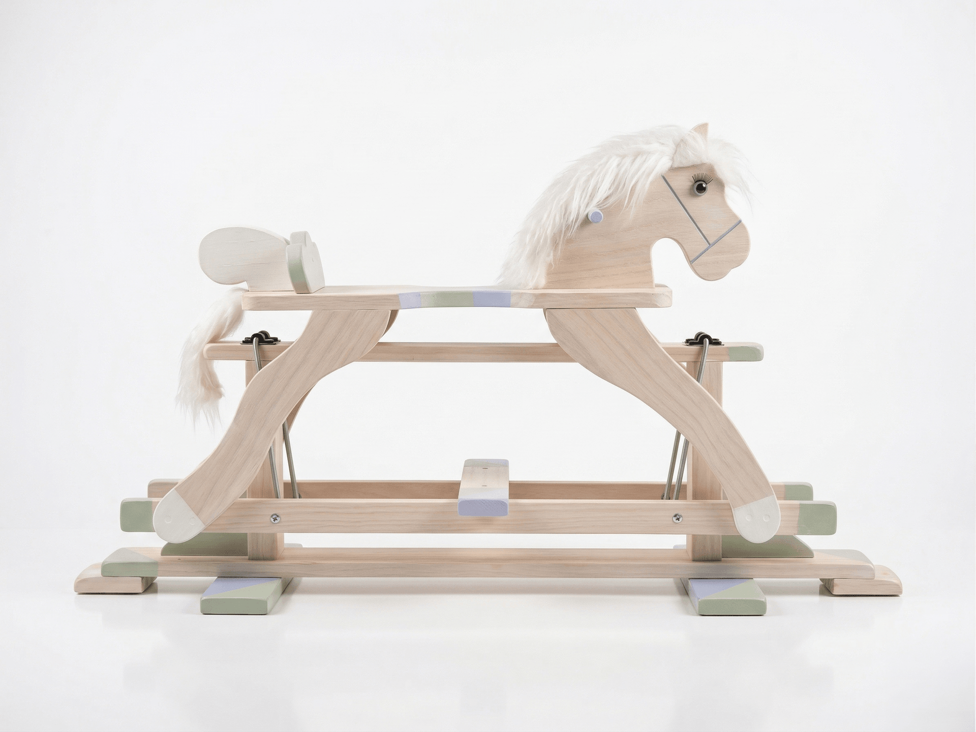 il Cavallino Heritage Edition - sage and pink variant, side view